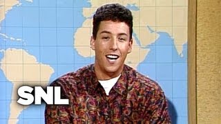 Travel Correspondent Adam Sandler  Saturday Night Live [upl. by Eelegna]