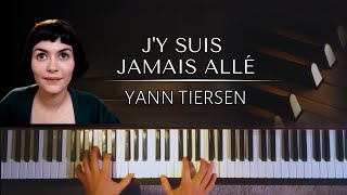 Yann Tiersen  Jy Suis Jamais Allé  piano sheets [upl. by Behl602]