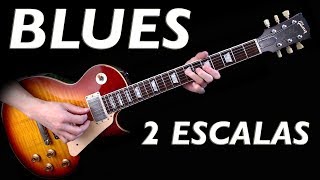 Blues  Improvisar con 2 escalas [upl. by Gold]