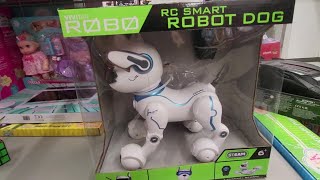 ROBOT DOG RC SMART ROBOT DOG 2999  BARKS amp DANCES  LIGHTS UP  GIFT IDEAS AT BURLINGTON  TOYS [upl. by Kelila]