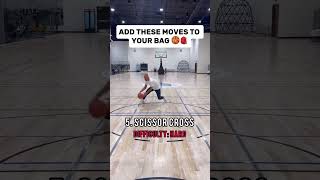 Add These Moves To Your Bag 🏀🎒  basketball basketballdrills shorts [upl. by Charmine]