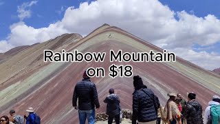 I traveled to Perus rainbow mountain by myself [upl. by Doomham774]