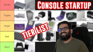 Console Startup Tier List [upl. by Acnoib]