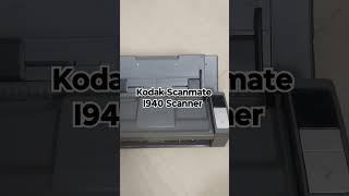 Kodak scanmate i940 scanner [upl. by Silevi]