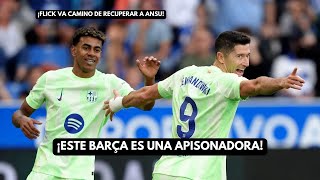 ¡ESTE BARÇA ES UNA APISONADORA ¡FLICK VA CAMINO DE RECUPERAR A ANSU [upl. by Howlend]