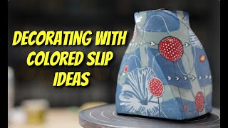 Decorating with Slips  How to MAKE and USE Slips in Pottery [upl. by Ytissahc]