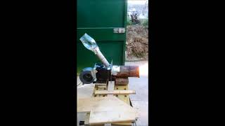 Bruciatore a pellet fai da te Pellet Burner Homemade [upl. by Basir]