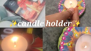 candle holder youtube youtubeshorts art diy [upl. by Ajiat]