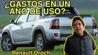 RENAULT OROCH 2020 ¿CUANTO GASTAS EN UN AÑO DE USO CuantoGasto [upl. by Avert]