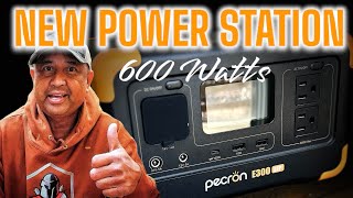 Pecron Portable Power Station E300LFP  600 WATTS [upl. by Sesiom682]