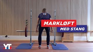 Markløft  Trening med Olympiatoppen [upl. by Graehl]