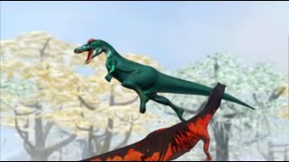 Allosaurus vs Baryonyx Fanmade [upl. by Tak677]