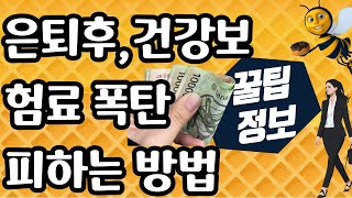 지역건강보험료폭탄을피하는방법산정기준차량보험료폐지퇴직금노후준비부자되는방법2024년도절세방법재테크은퇴자금 [upl. by Eyks]