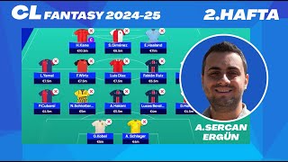 CL Fantasy  11 Şampiyonlar Ligi Fantezi İlk Haftanın Analizi Sosyal Medya Ne Diyor Öne Çıkanlar [upl. by Lynna]