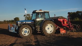 Ford 8340 Seed Drilling [upl. by Dun]