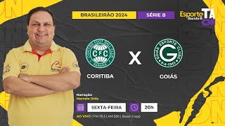 AO VIVO  CORITIBA X GOIÁS 2709 [upl. by Haelem]