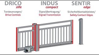 Montaż systemów ASO Safety na bramie przesuwnej [upl. by Steen373]