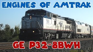 Engines of Amtrak  GE P328BWH [upl. by Nonnac]