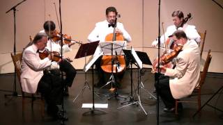 Glazunov String Quintet in A Major Op 39  2nd movement CVCMF 2011 [upl. by Rue916]