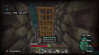 Minecraft xray wall glitch 120 update Not patched 13062023 [upl. by Annaik]