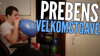 PREBENS VELKOMSTGAVE  Norsk Ballong Prank [upl. by Curry]