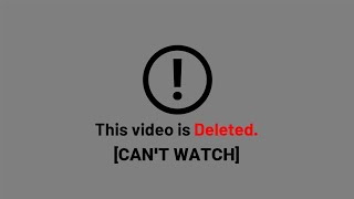 Deleted Video [upl. by Ilzel]