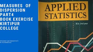 Measures of dispersionpart4applied statisticskirtipur collegemmamc college [upl. by Eelrehpotsirhc]