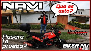 Honda Navi 110 a prueba Top speed  ficha técnica  comodidad  Competencia [upl. by Ahsias]