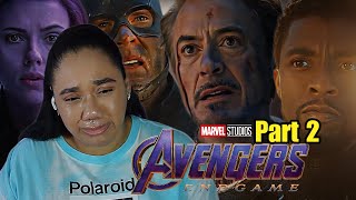 AVENGERS ENDGAME LEFT ME DESTROYED 22 Reaction first time watching [upl. by Richel]