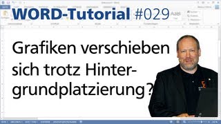 Word Grafiken verschieben sich trotz Hintergrundplatzierung • Für 201320102007 • Markus Hahner® [upl. by Hill]