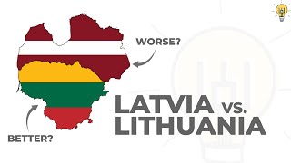 Why Is Lithuania Doing BETTER Than Latvia [upl. by Mildred]