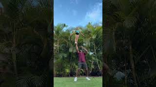 🤸🏽 Saving stunts like whoa 💪🏾 familygoals cheerfamily cheerleading aloha hawaii acro [upl. by Akenahc473]