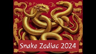 2024 Snake Horoscope Master the Dragon Year  Unlock Success amp Harmony [upl. by Adnotal]