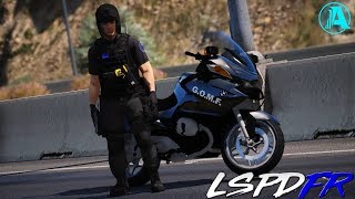 GTA V LSPDFR 171 POLICIA MOTORIZADA DE ARGENTINA GOMF  TheAxelGamer [upl. by Thayne585]