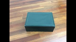 Rolex Montres SA  Geneve Suisse 68002 Watch Box [upl. by Irodim]