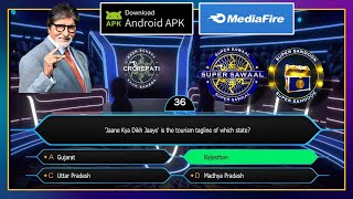 Kaun Banega Crorepati 2024 Mobile Game  KBC 2024  Quiz Game for Android [upl. by Warfeld]