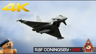 LIVE ROYAL AIR FORCE EUROFIGHTER TYPHOON FGR4 ACTION • QRA STATION SOUTH 160424 [upl. by Aeret]