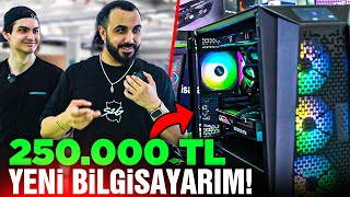 250000 TLLİK EN PAHALI YENİ OYUNCU BİLGİSAYARIM 😱  BARIŞ G [upl. by Ydoc]