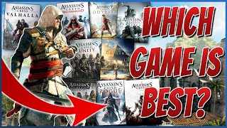 Every Assassins Creed Game Ranked Worst to Best [upl. by Suh]