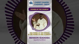 POWER OF THE CHURCH  Benson Idahosa ChristChapel ApostletoAfrica ArchBishop RevVPIsaac yt [upl. by Marice]