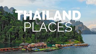 10 Best Places to Visit in Thailand  Travel Video [upl. by Lacefield]