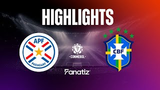 Paraguay vs Brazil 10  Highlights  World Cup Qualifiers 2026 [upl. by Vi176]