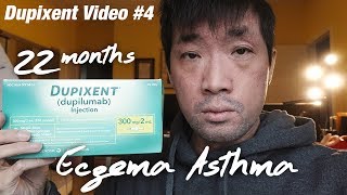 DUPIXENT 22 Months Review Eczema Asthma Allergy Treatment  Ep212 [upl. by Seuqcaj]