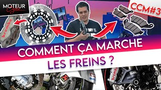 Comment ça marche  les freins à moto  CCM3  Moteur Cycle [upl. by Enirbas]