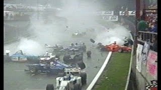 Spa 1998 start crashes [upl. by Araed499]