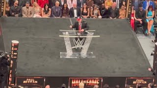 Paul Heyman Full Speech  WWE Hall of Fame 4524 [upl. by Astiram]