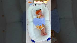 Is Your Baby Startled While Sleeping Discover the Baby Nest baby [upl. by Botnick]