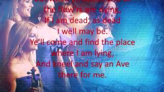 Celtic Woman  Danny Boy With Lyrics [upl. by Amorette]