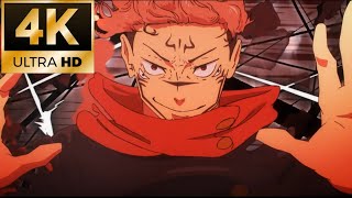 Sukuna Vs Mahoraga English Dub  Jujutsu Kaisen 4K [upl. by Ateuqram]