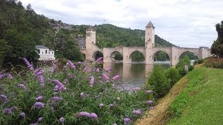 De St Cirq Lapopie a Cahors por el Lot HD 2144 [upl. by Yllut]